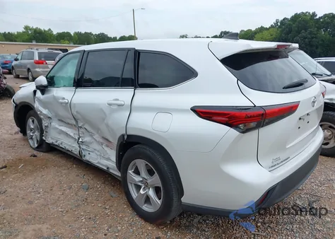 2022 Toyota Highlander L из США, поврежденный, VIN 5TDCZRAH3NS546761